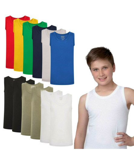 6-pack-boys-100-cool-cotton-vests-1-13-years-back-to-school-white-khaki-black